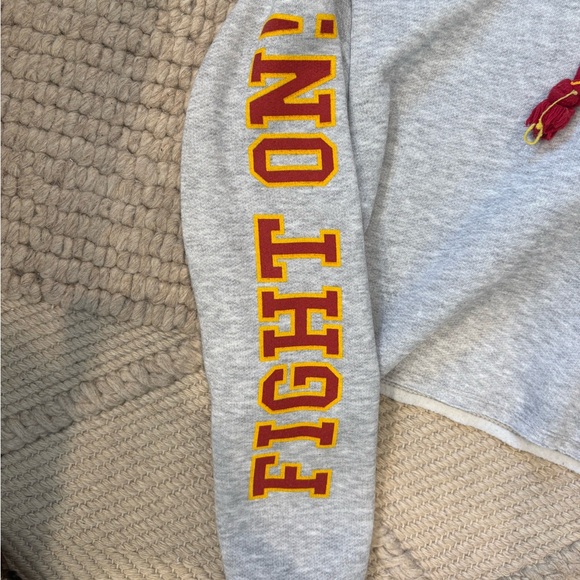 hype and vice cropped usc hoodie - Picture 2 of 6
